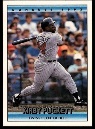 1992 Donruss Kirby Puckett Baseball Card #617