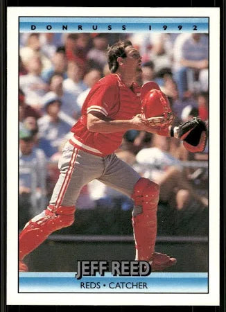 1992 Donruss Jeffrey Scott Reed Baseball Card #451