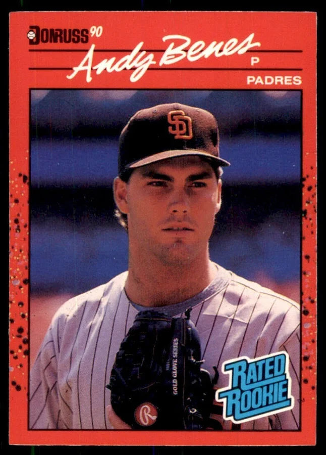 1990 Donruss Andrew (Andy) Benes Baseball Card #41