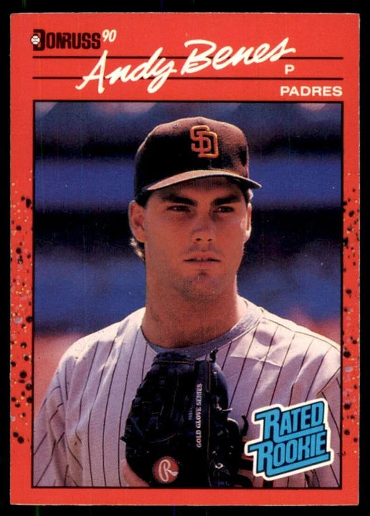 1990 Donruss Andrew (Andy) Benes Baseball Card #41