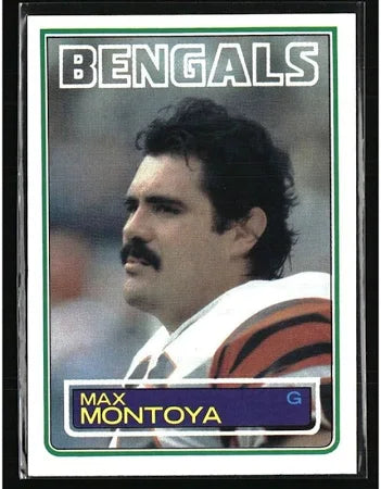 1983 Topps Max Montoya Football Card #239