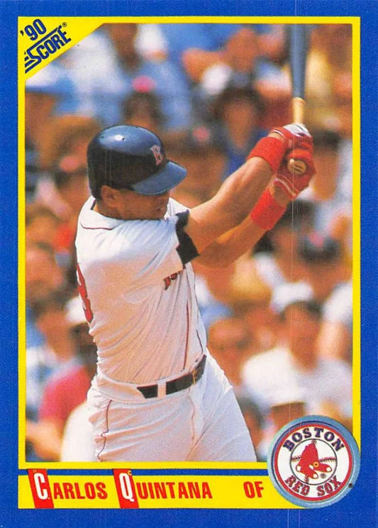 1990 Score Carlos Quintana Baseball Card #658
