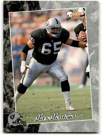 1993 Pacific Max Montoya Football Card #368