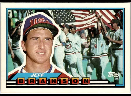 1989 Topps Jeffery Glen Branson Baseball Card #69
