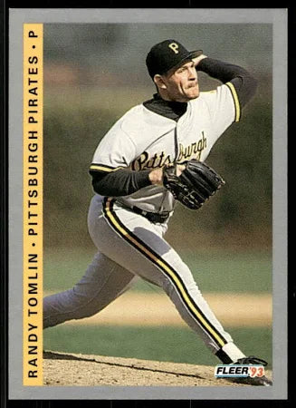 1993 Fleer Randy Tomlin Baseball Card #121