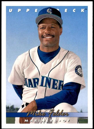 1993 Upper Deck Mike Felder Baseball Card #714