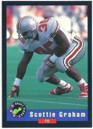1992 Classic Draft Picks Scottie Graham Football Card #56