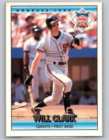 1992 Donruss William Nuschler Clark JR. Baseball Card #428