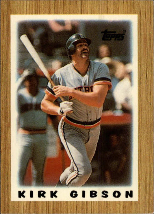 1987 Topps Major League Leaders Kirk Gibson Baseball Card #53