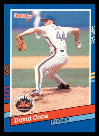 1991 Donruss David Brian Cone Baseball Card #154