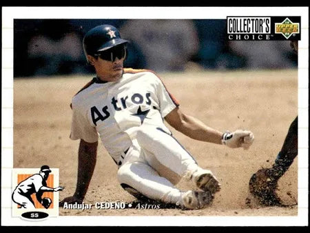 1993 Upper Deck Collectors Choice Andujar Cedeno Baseball Card #75
