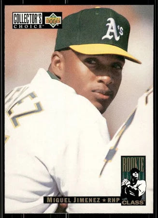 1994 Upper Deck Collectors Choice Miguel Jimenez Baseball Card #12