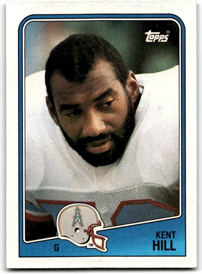 1988 Topps Kent Hill Football Card #111