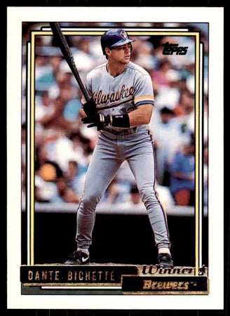1992 Topps Dante Bichette Baseball Card #371