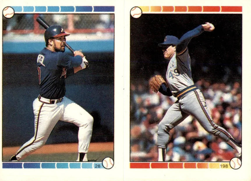 1989 Topps Super Star Sticker Gary Carter Baseball Card #55