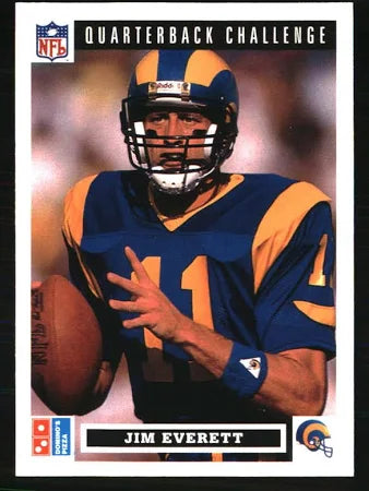 1991 Upper Deck Jim Everett Football Card #13