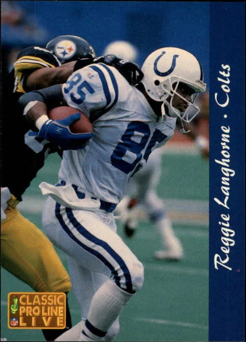 1993 Classic Pro Line Live Reggie LongHorne Football Card #111