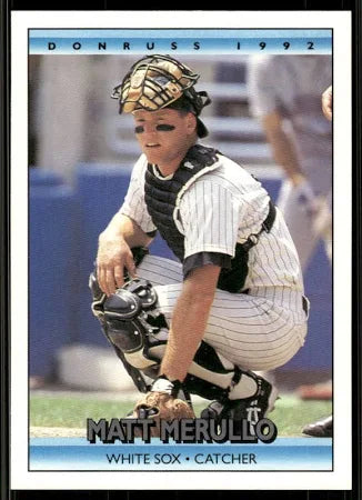 1992 Donruss Matthew Bates Merullo Baseball Card #264