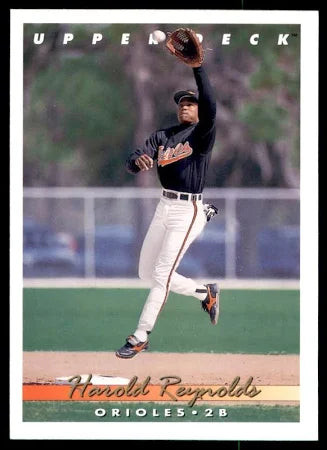 1993 Upper Deck Harold Reynolds Baseball Card #803