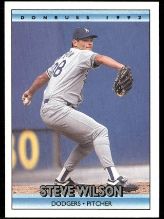 1992 Donruss Stephen Douglas Wilson Baseball Card #710