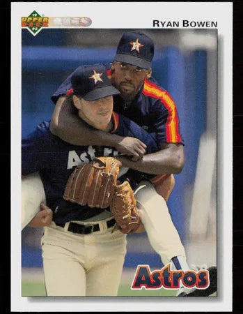1991 Upper Deck Ryan Bowen Baseball Card #354