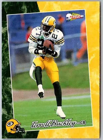 1993 Pacific Terrell Buckley Football Card #87