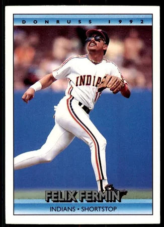 1992 Donruss Felix Jose Fermin Baseball Card #242