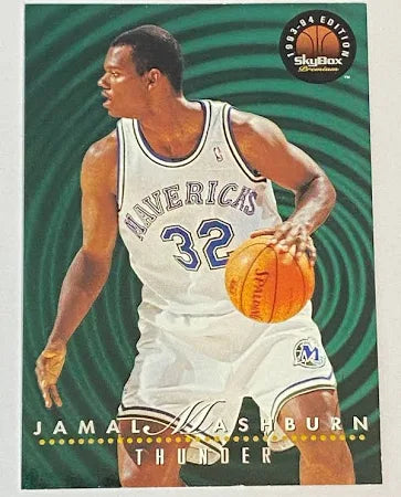 1994 Skybox Premium Edition Jamal Mashburn Jim Jackson Misprint Basketball Card #TL1