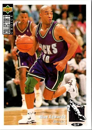 1994 Upper Deck Collectors Choice Blue Edwards Basketball Card #152