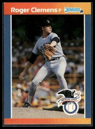 1989 Donruss William Roger (Roger) Clemens Baseball Card #14