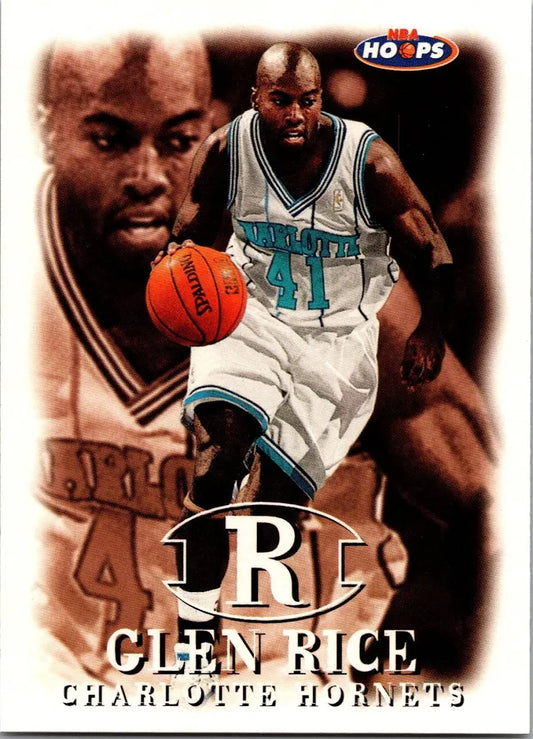 1988 Skybox Glen Rice Basketball Card #88