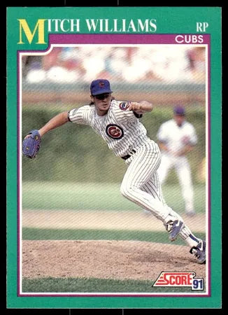 1991 Score Mitch Williams Baseball Card #220