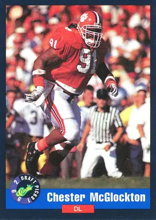 1992 Classic Draft Picks Chester McGlockton Football Card #79