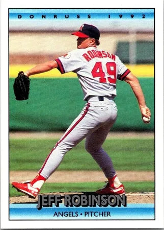 1992 Donruss Jeffrey Daniel Robinson Baseball Card #59