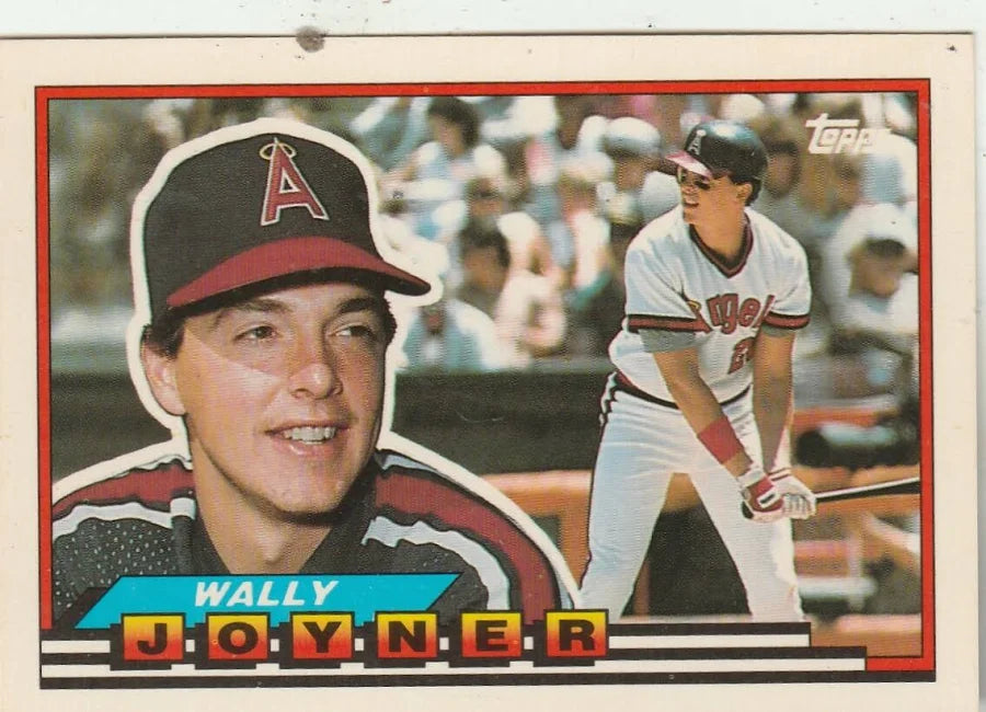 1989 Topps Wallace Keith Joyner Baseball Card #201