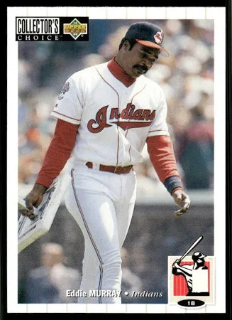 1994 Upper Deck Collectors Choice Eddie Murray Baseball Card #595