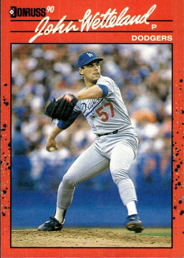 1990 Donruss John Karl Wetteland Baseball Card #671