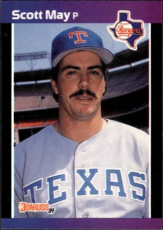 1989 Donruss Scott Francis May Baseball Card #636