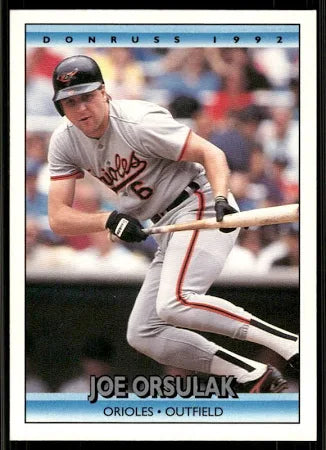 1992 Donruss Joseph Michael Orsulak Baseball Card #475