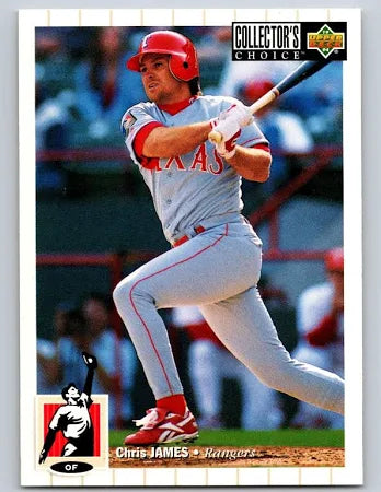 1994 Upper Deck Collectors Choice Chris James Baseball Card #507