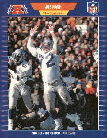 1989 NFL Pro Set Joe Nash Football Card #399