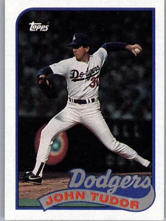 1989 Topps John Tudor Baseball Card #35