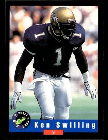 1992 Classic Draft Picks Ken Swilling Football Card #15