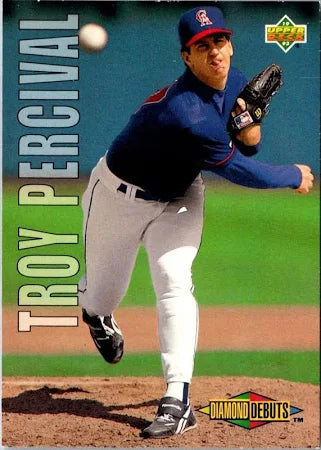 1993 Upper Deck Troy Percival Baseball Card #507