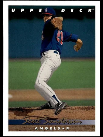 1993 Upper Deck Scott Sanderson Baseball Card #734