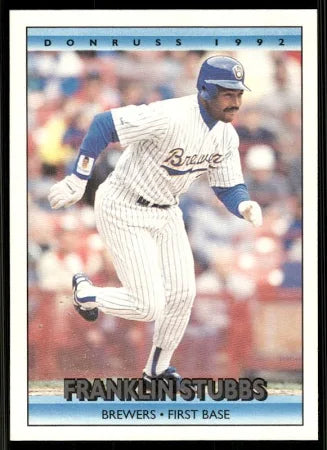 1992 Donruss Franklin Lee Stubbs Baseball Card #618