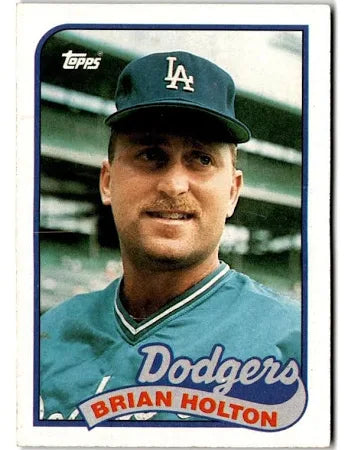 1989 Topps Brian Holton Baseball Card #368