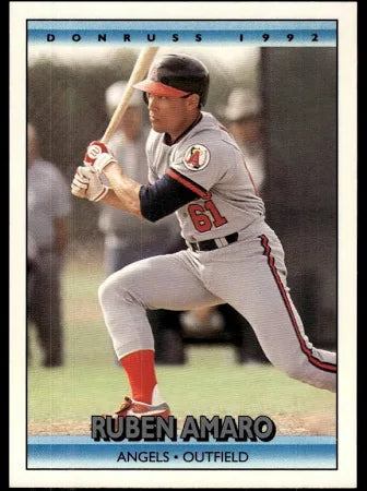 1992 Donruss Ruben Amaro Jr. Baseball Card #733