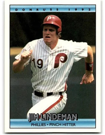 1992 Donruss James William Lindeman Baseball Card #701