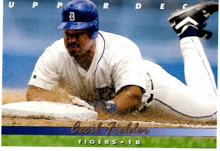 1993 Upper Deck Cecil Fielder Baseball Card #564